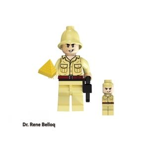 Indiana Jones 10 Minifigures Set - Custom Minifigures Building Block